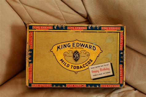 Vintage Tobacco Box 